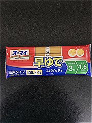 オーマイ 早ゆでスパゲッティ１．６ｍｍ結束 ４００ｇ(JAN: 4902170252011)