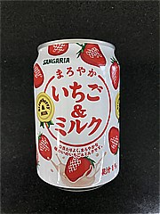 日本サンガリア サンガリア　まろやかいちご＆ミルク　缶 ２７５ｍｌ(JAN: 4902179020574)