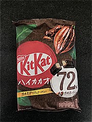 ネスレ日本 ｷｯﾄｶｯﾄﾊｲｶｶｵ72％ 11枚入 (JAN: 4902201180252)