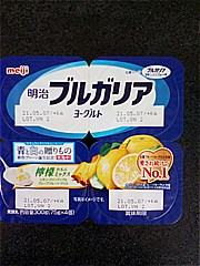 ｍｅｉｊｉ ブルガリアヨーグルト檸檬ミックス ４Ｐ(JAN: 4902705041318)