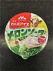 森永乳業 練乳アイス　メロンソーダフロート １個 (JAN: 4902720154611)