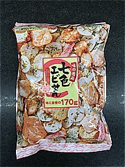 三河屋製菓 味の逸品七色エビせん 170ｇ (JAN: 4902733800994)