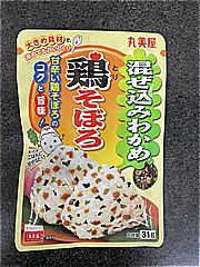 丸美屋 混ぜ込みわかめ鶏そぼろ ３１ｇ(JAN: 4902820112283)