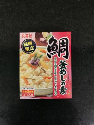 丸美屋 期間限定鯛釜めしの素　 １７０ｇ(JAN: 4902820213218)