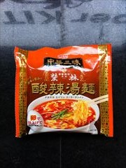 明星食品 中華三昧酸辣湯麺  (JAN: 4902881053655)