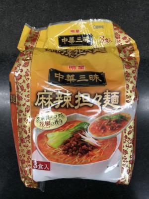 明星食品 中華三昧　麻辣坦々麺 ３食パック(JAN: 4902881054652)