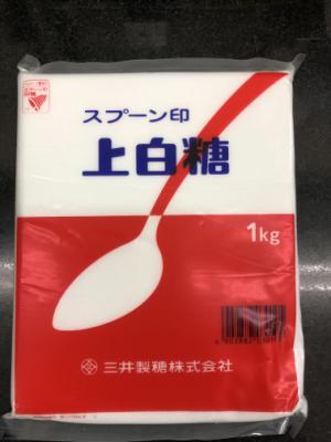 三井製糖 ｽﾌﾟｰﾝ印上白糖 1kg (JAN: 4902882030105)