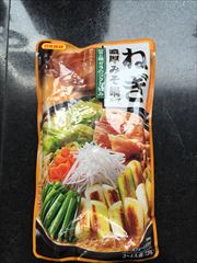 日本食研 ねぎ濃厚みそ鍋スープ  (JAN: 4904131861669)