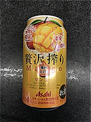 アサヒ 贅沢搾り　マンゴー　２２期間限定　缶 ３５０ｍｌ (JAN: 4904230069164)