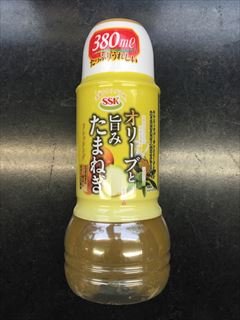 ＳＳＫ オリーブと旨みたまねぎドレッシング ３８０ｍｌ(JAN: 4905132626486)