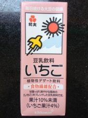 キッコーマンソイフーズ 豆乳いちご ２００ｍｌ (JAN: 4930726100721)
