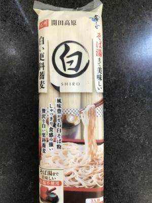 はくばく 霧しなそば湯までおいしい蕎麦　白 ２７０ｇ(JAN: 4938892290888)