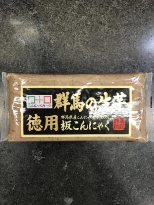 ヨコオデイリーフーズ 徳用群馬の生芋板こんにゃく　 ３５０ｇ(JAN: 4952794204095)