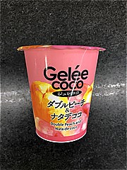 和歌山産業 ジュレココ　ダブルピーチ＆ナタデココ １５５ｇ　(JAN: 4964937050391)