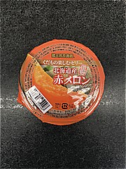 和歌山産業 くだもの楽しむゼリー北海道産　赤メロン １９５ｇ(JAN: 4964937051107)