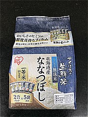 アイリスオーヤマ 北海道産ななつぼし 2合X5袋 (JAN: 4967576147774)