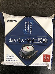 オハヨー乳業おいしい杏仁豆腐4ｐ68ｇｘ4の画像(JAN:4970020070399)