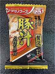 アサヒグループ食品 ｱﾏﾉ贅沢おみそ汁豚汁 12.5ｇ (JAN: 4971334209765)