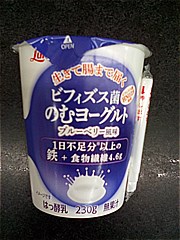 日本ルナ ﾋﾞﾌｨｽﾞｽ菌のむﾖｰｸﾞﾙﾄﾌﾞﾙｰﾍﾞﾘｰ風味 230g (JAN: 4971777297596)
