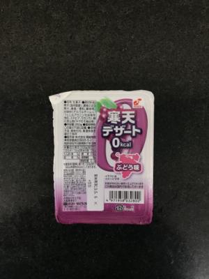 カンエツ 寒天デザート　ぶとう味 １個(JAN: 4971958032800)