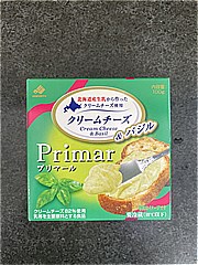 北海道乳業 プリマールクリームチーズ＆バジル １００ｇ(JAN: 4976750572189)