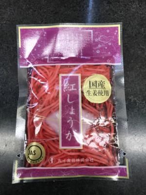 丸イ食品紅しょうが国産生姜使用1袋の画像(JAN:4978353121504)