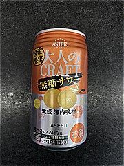  大人のCRAFT無糖ｻﾜｰ河内晩柑350 350 (JAN: 4989287002043 2)