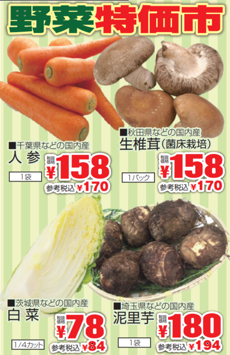 野菜特価市-0(2022-01-27~2022-01-29)