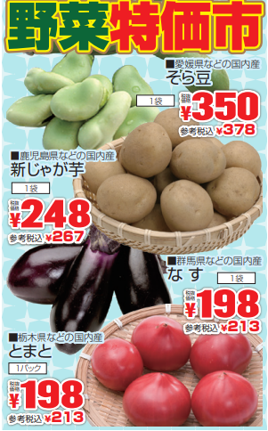 野菜特価市-0(2021-05-13~2021-05-15)