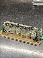 ご予約　国産サバ寿司1パックの画像(JAN:0281228800003)