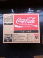 日本コカ・コーラ コカコーラ250ｍｌ缶ケース 250ｍｌX30 (JAN: 4902102014458)